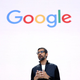 Google CEO Sundar Pichai delivers the keynote address at the Google I/O 2017 Conference at Shoreline Amphitheater on May 17, 2017 in Mountain View, California (Photo by Justin Sullivan/Getty Images)